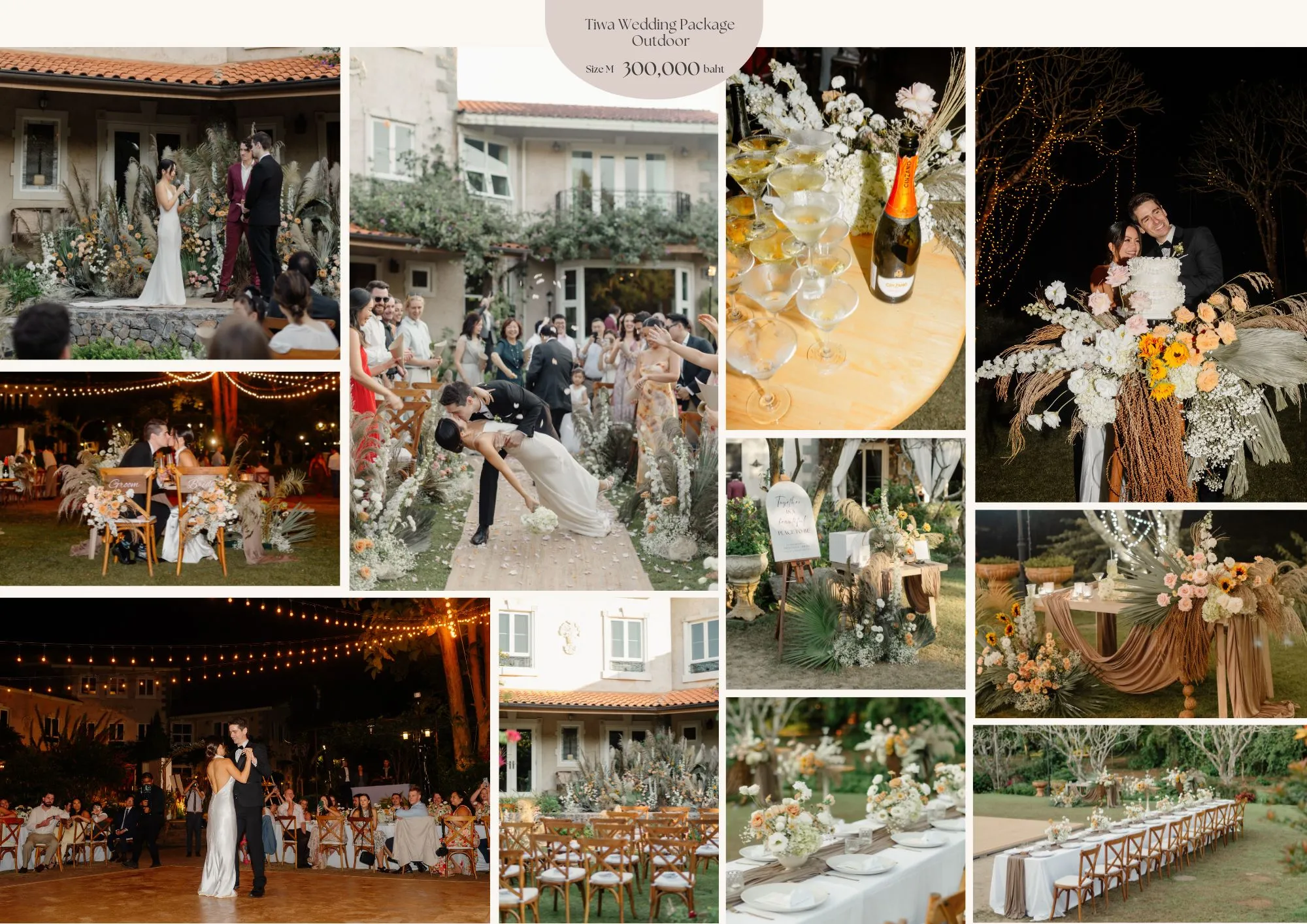 Western Wedding Setup